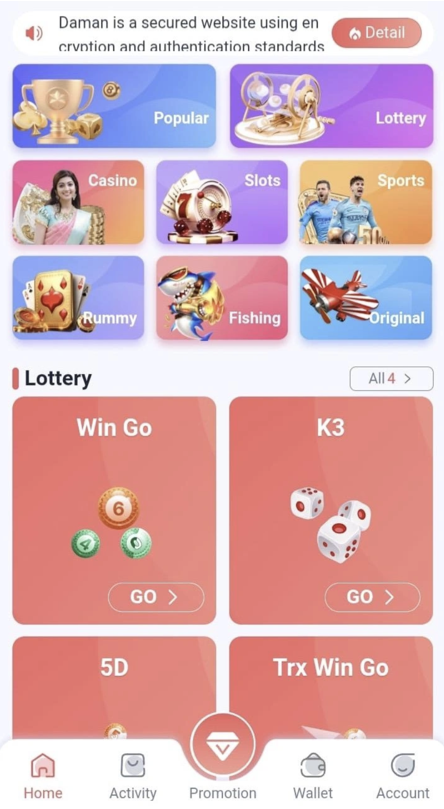 Daman Game Daman Game Casino